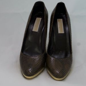 Real Snake Skin Michael Kors Heels